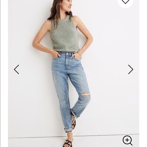 Madewell High-Rise Slim Crop Boyjeans
